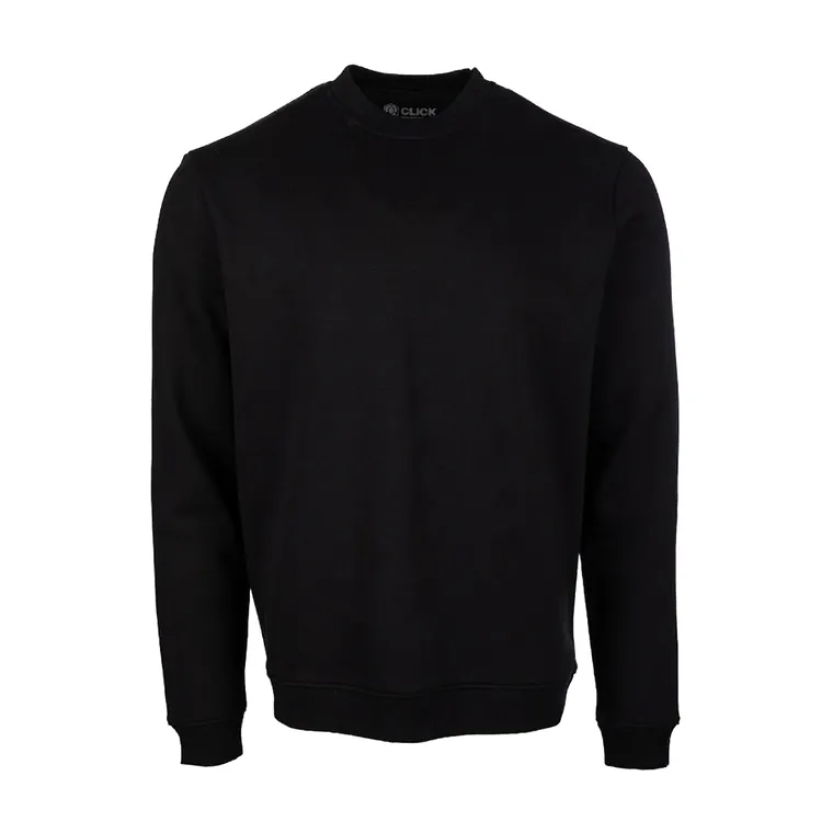 BEESWIFT CLICK WORKWEAR UNISEX SWEATSHIRT — Black